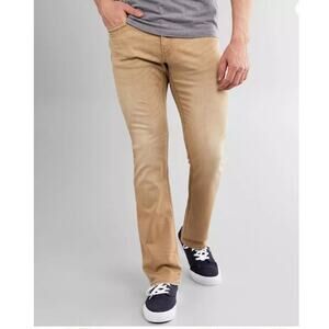 BKE Mid Rise Regular‎ Fit Jake Straight Stretch Pant in Bauer 3 Men's Size 32